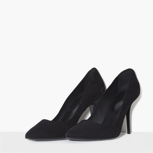 The Kooples Shoes - The Kooples Black Pointy Heeled Pumps size 8-8.5
